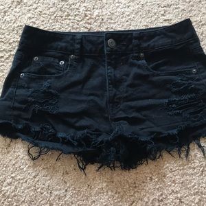 AE black shorts